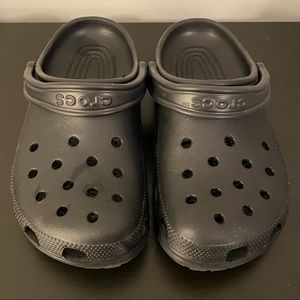Black Crocs